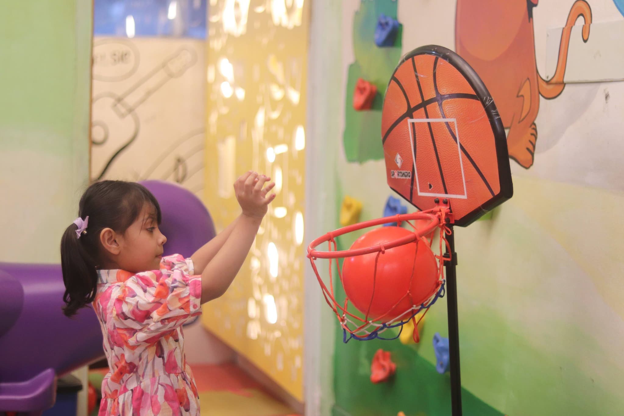 Kids play zone activity at Happy Kiddo in Barisal 1