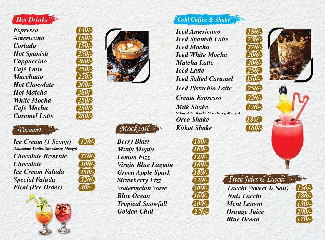 Happy Kiddo drinks menu page 4 in Barisal